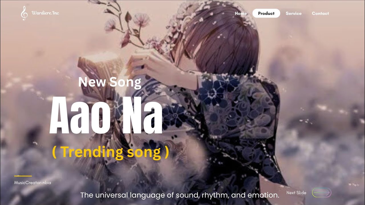Aao Na | Soulful Sad Romantic Song | Love & Heartbreak by MusicCreator-nbia | Arijit Singh Vibe