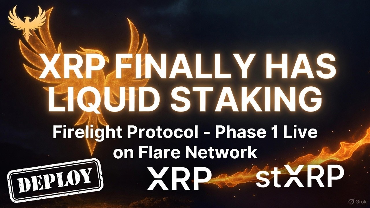 XRP  Flare Networks   Firelight   XRPFi   The Future is here   Staking XRP stXRP