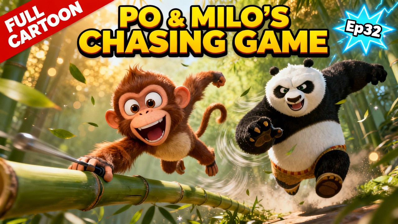 Po & Milo: Chasing Game |Ep32| Nickelodeon Cartoons |Cartoons Videos for Children