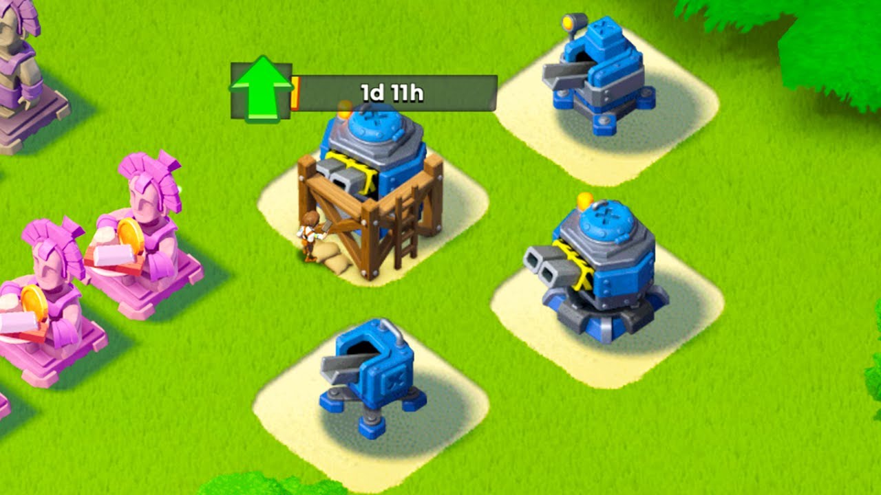 How I've been maxing out my Critter Launchers in Boom Beach!