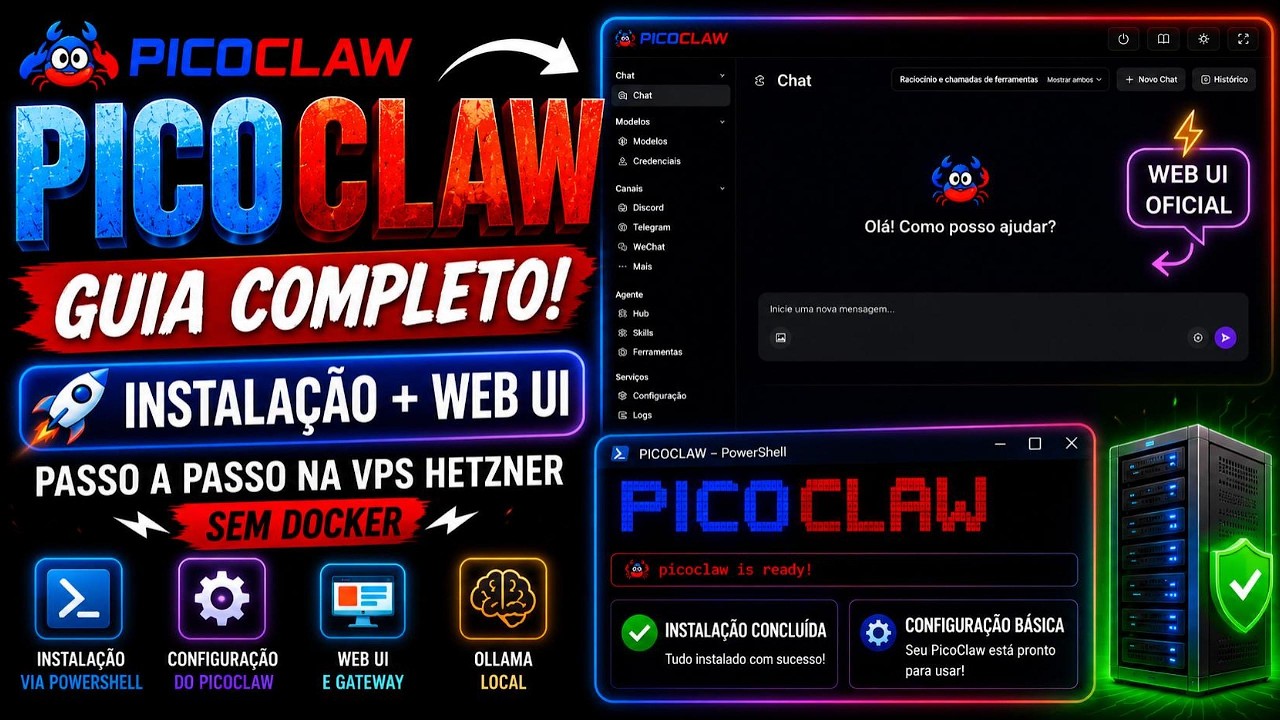 Instala&ccedil;&atilde;o PicoClaw na Hetzner