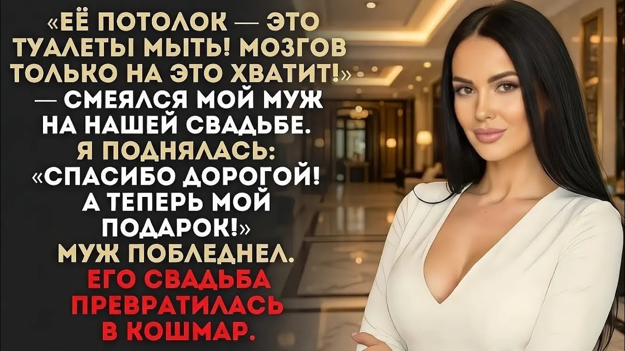 «Её потолок — туалеты мыть!» — смеялся муж. Но один подарок заставил его побледнеть…