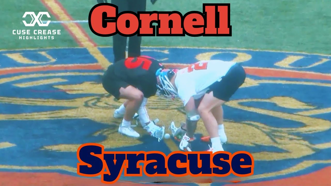 Cornell vs Syracuse 2025 Lacrosse Highlights