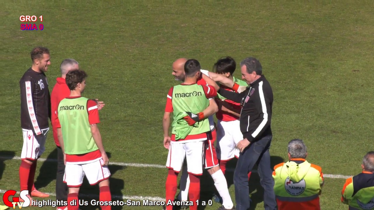 Gs Tv: highlights di Us Grosseto-San Marco Avenza 1 a 0