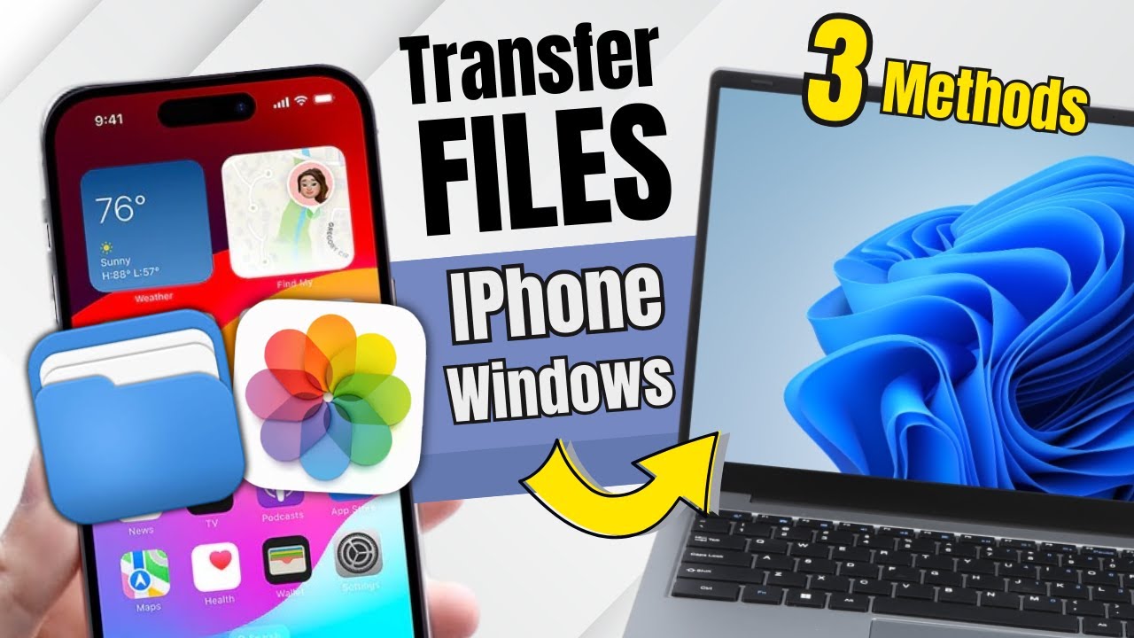 3 Best Ways to Transfer PHOTOS from iPhone to Windows PC/Laptop in 2026
