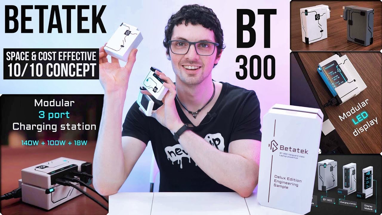 World&rsquo;s First Modular 300W GaN Charger! - Betatek BT-300 Review & Test
