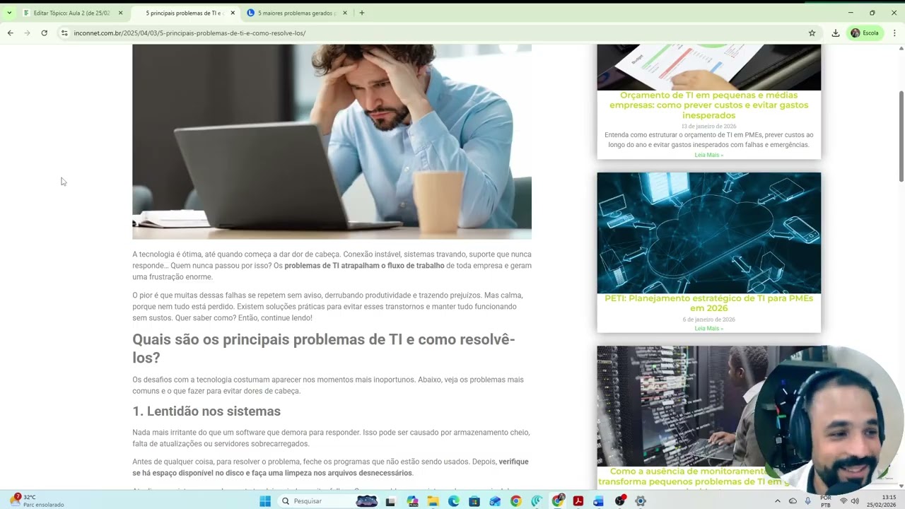 Aula da Semana II - Prática Profissional I