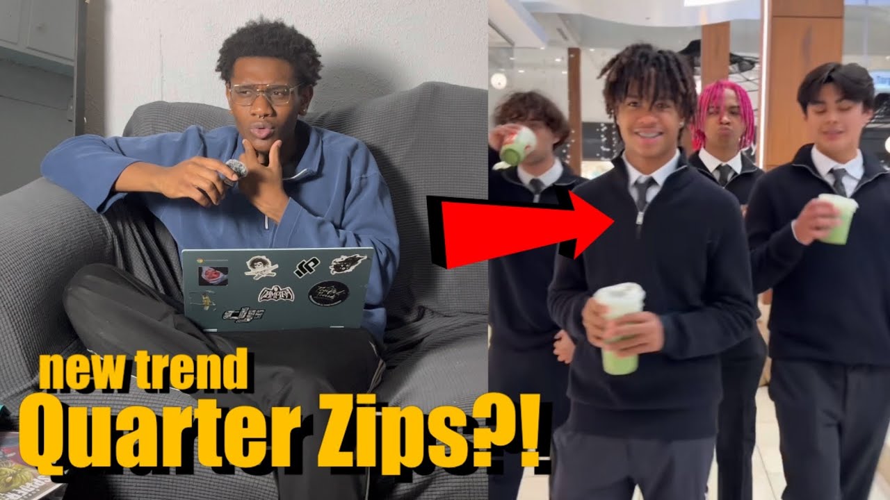 Why Are Quarter Zips So Popular All Of A Sudden ?! 