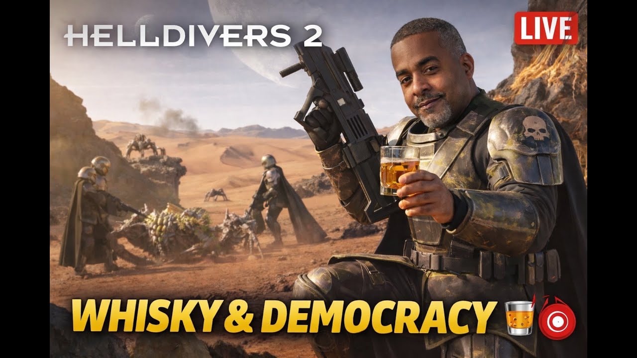 Helldivers 2 | Whisky Dives & Friendly Fire (Live Chill Stream)