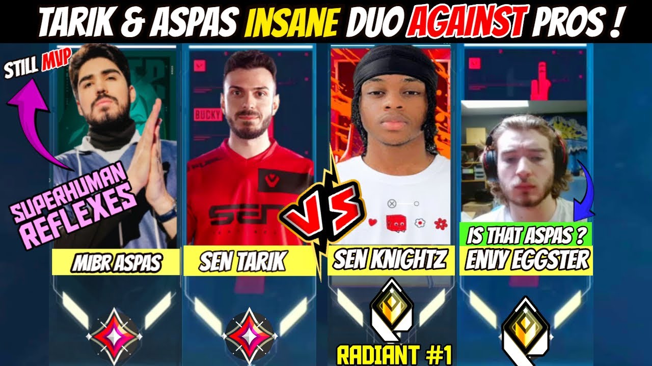 SEN Tarik & MIBR Aspas Shows Insane Duo Against SEN Nightz & Envy Eggsterr in Ranked