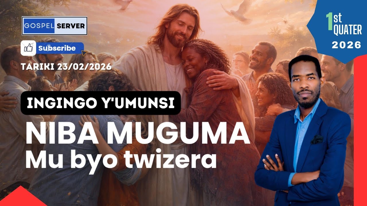 🔴 INGINGO Y'UMUNSI | NIBA MUGUMA MU BYO TWIZERA | Kuwa Kabiri 23.02.2026 | Byiringiro Jean Luc. 