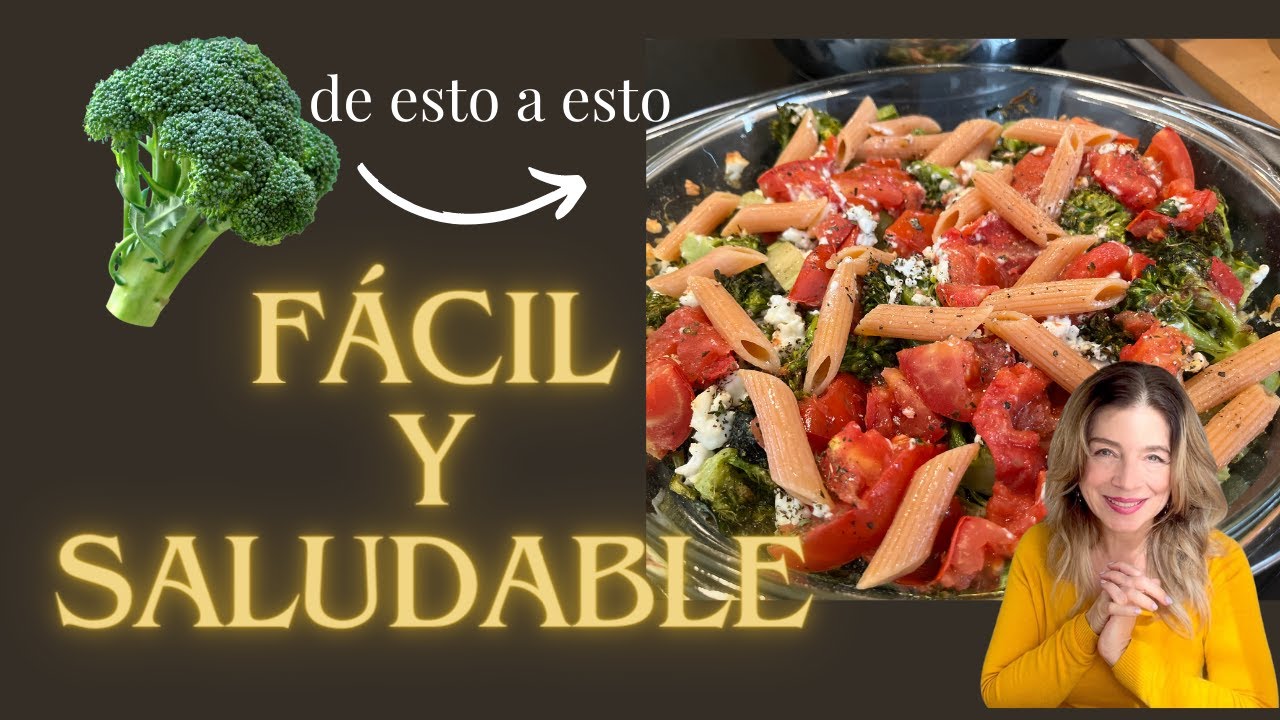 Aprovecha las propiedades del brócoli con esta receta FÁCIL y saludable de brócoli al horno