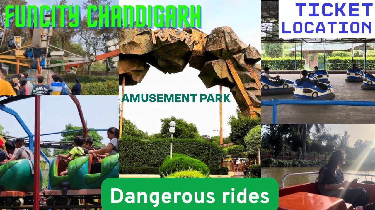Fun city part 2| Amusement park in Chandigarh 2025 | Fun city amusement & Water park Chandigarh