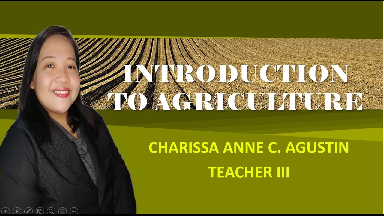 HISTORY OF AGRICULTURE (AGRI FISHERY ARTS) ll CHARISSA ANNE AGUSTIN