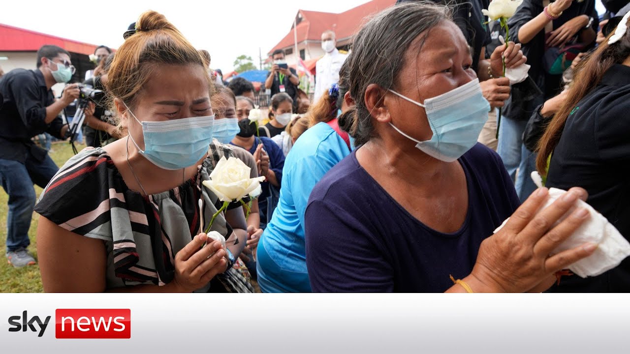 Thailand mourns after nursery school shooting rampage
