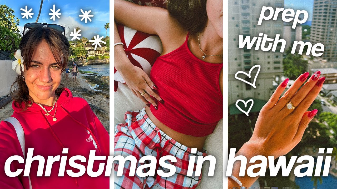prep with me for christmas in hawaii || living alone diaries 🎄⭐️