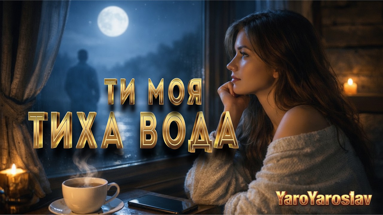 YaroYaroslav ✨ Ти моя тиха вода 💙 Лірична пісня про справжнє кохання | Українська пісня про любов
