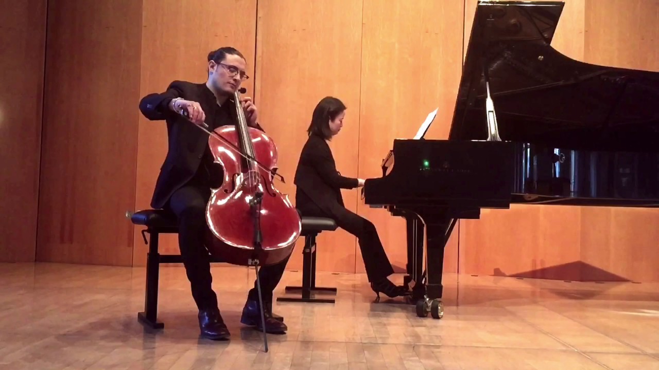 Ginastera: Pampeana No. 2, Rhapsody for Cello & Piano Op. 21. Santiago Cañón-Valencia