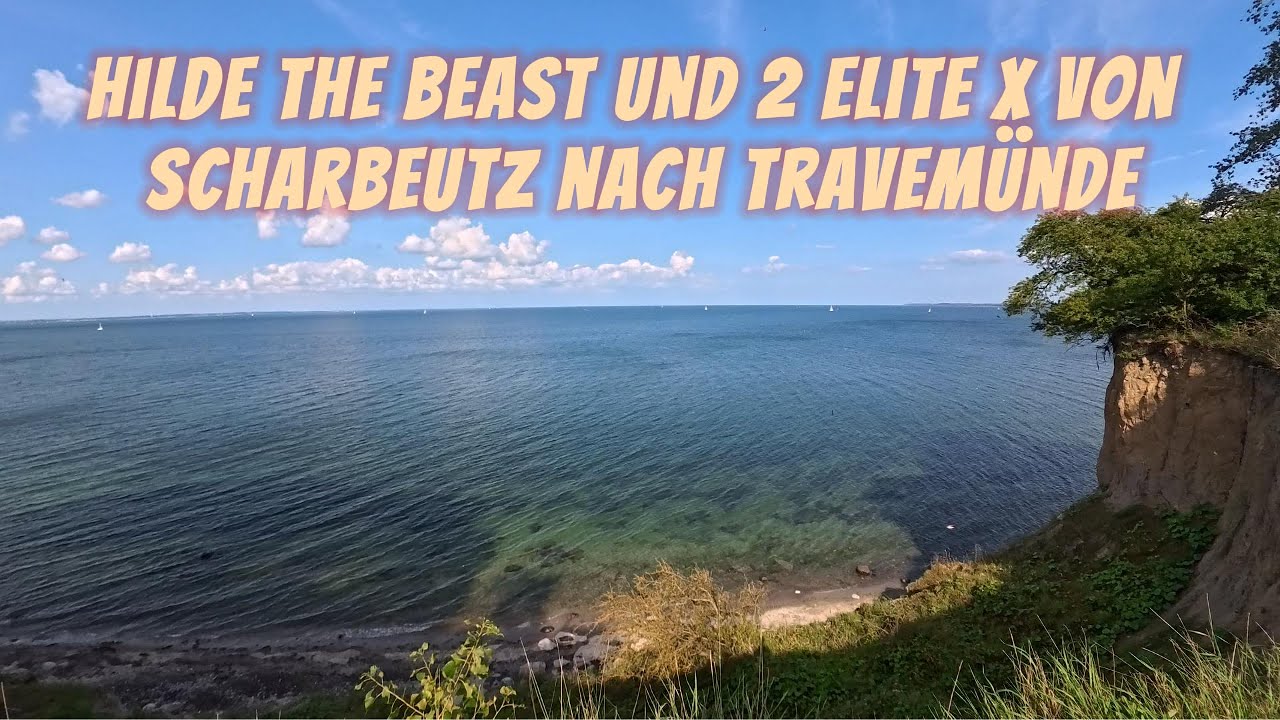 Hilde und 2 Elite X von Scharbeutz nach Travemünde