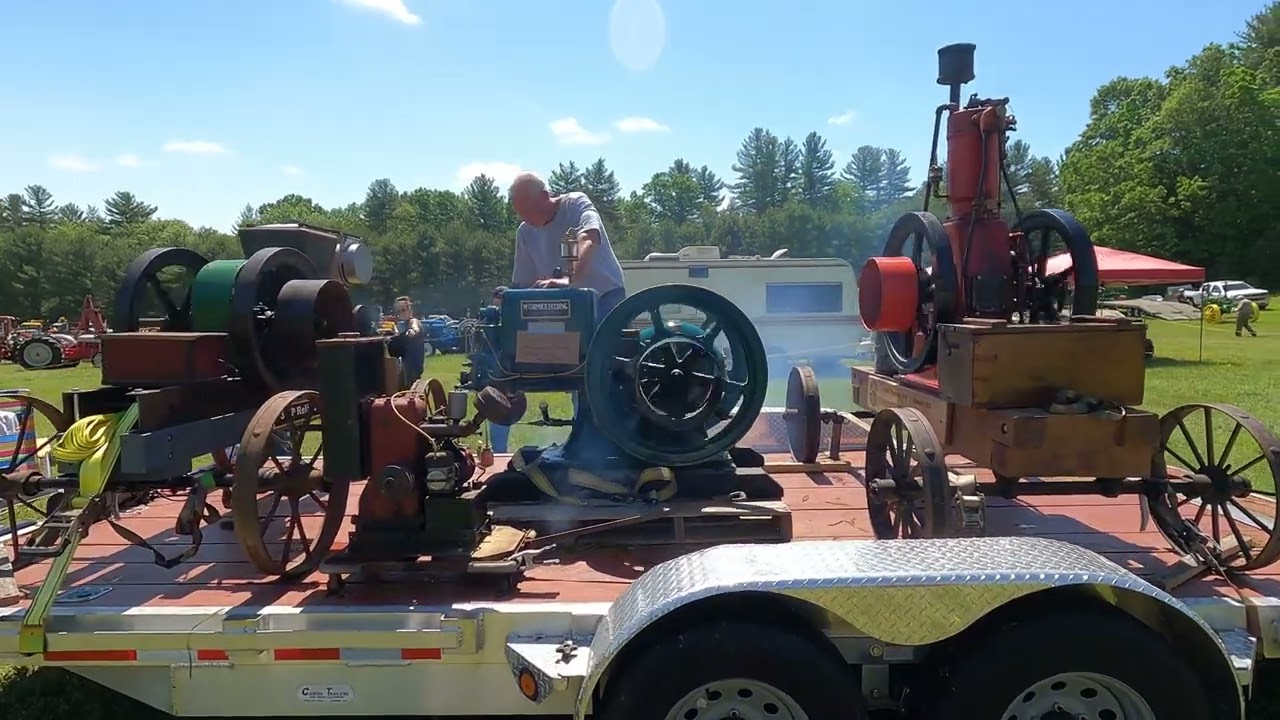 Gas and steam engine show, Hollis NH
