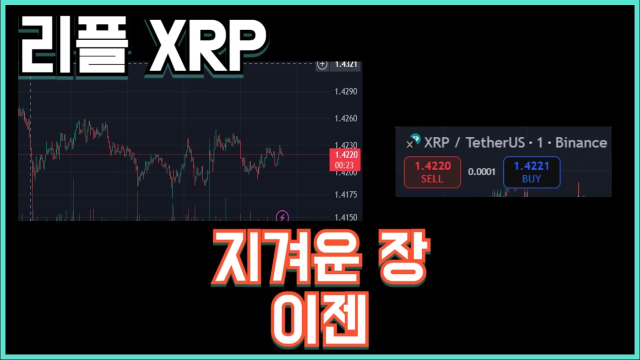리플 XRP 지겨운 장 이젠
