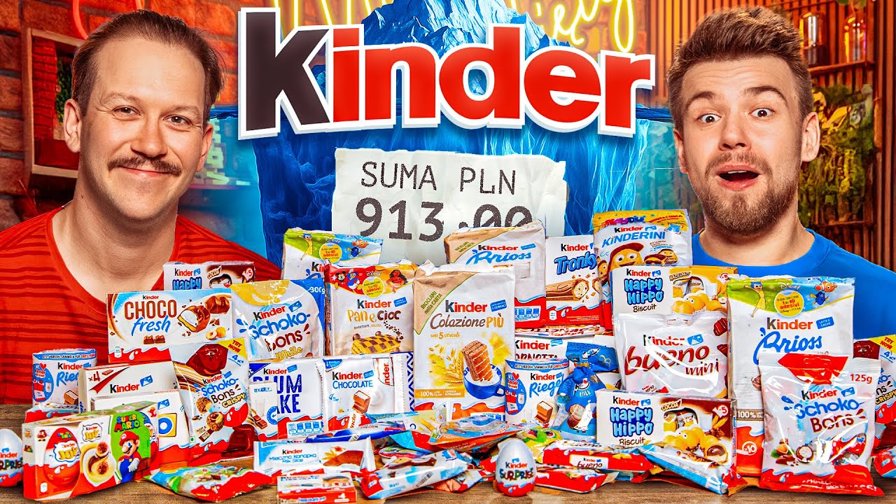 Kupiliśmy WSZYSTKIE Produkty Kindera Jakie Znaleźliśmy