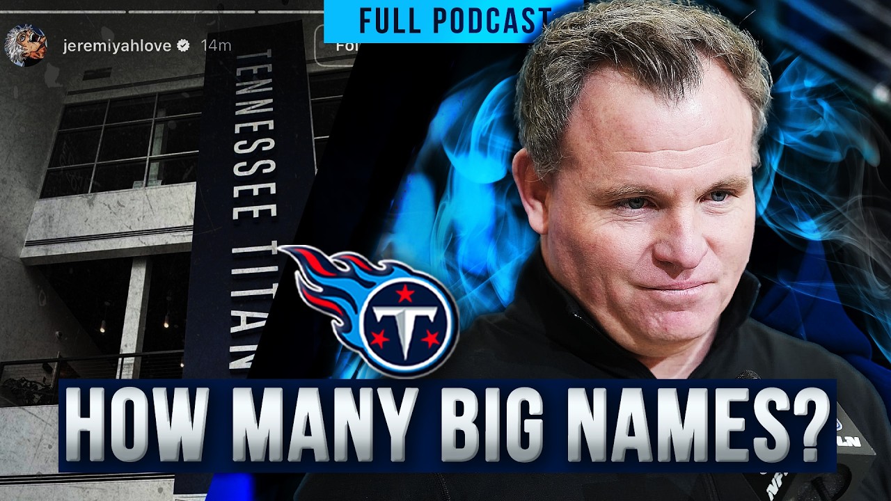How AGGRESSIVE Will Titans Be In Free Agency + Jeremiyah Love Visits | MCA Titans Podcast