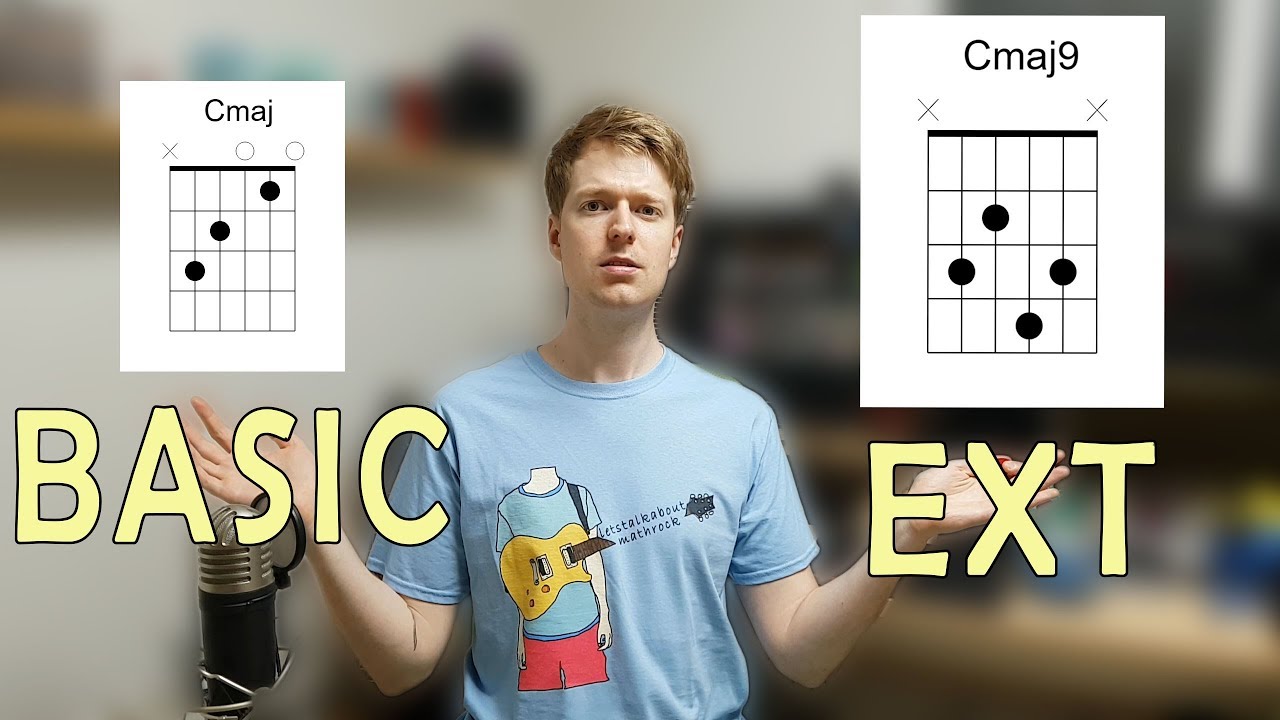 Basic Chords vs Extended Chords (Why Math Rock Guitarist Need To Know Them)