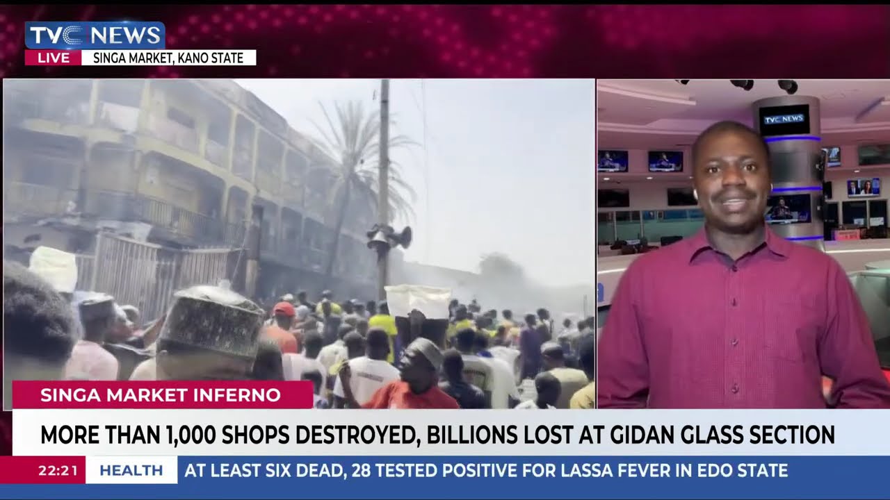 More Than 1,000 Shops Destroyed in Singa Market