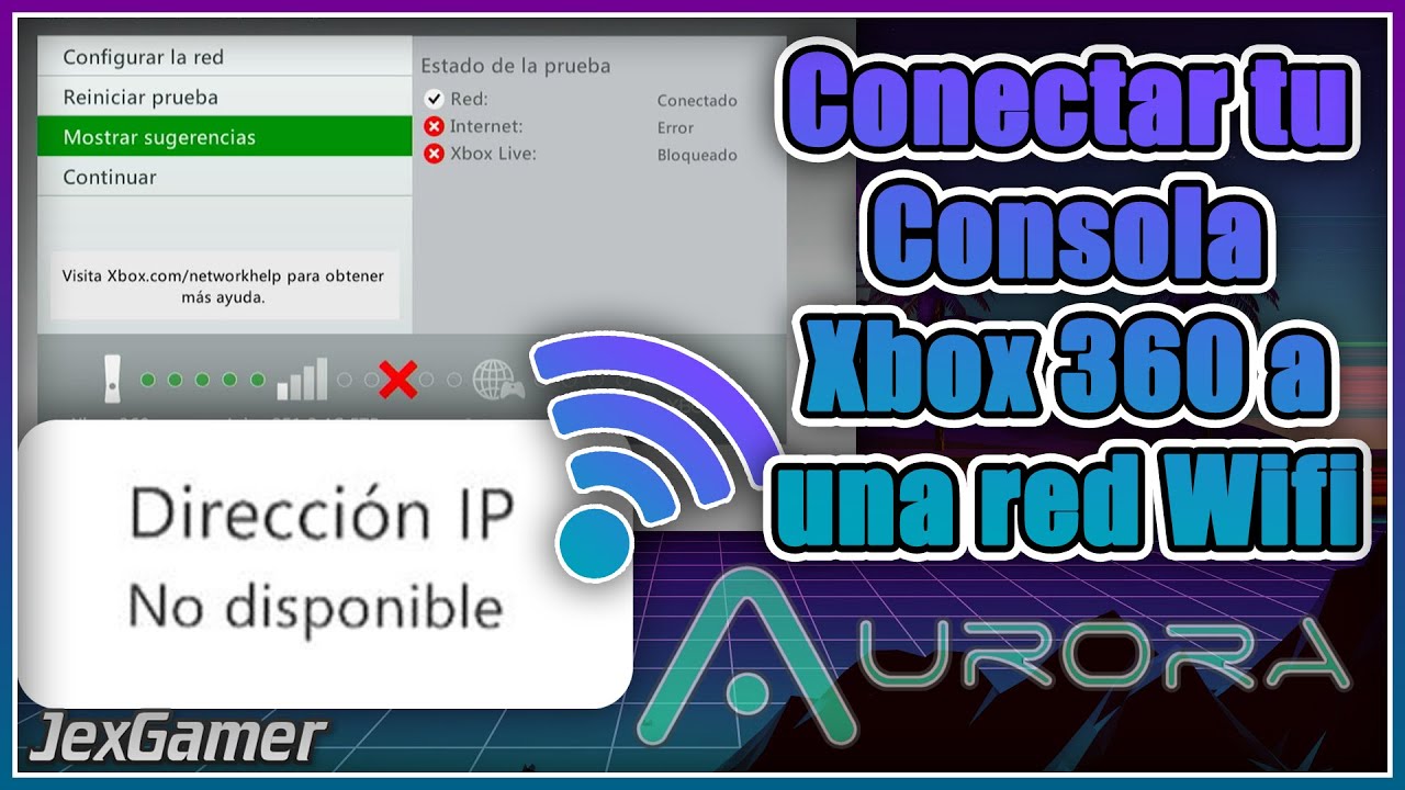 Conectar tu Consola Xbox 360 RGH a una red WIFI | Video para Novatos | JexGamer