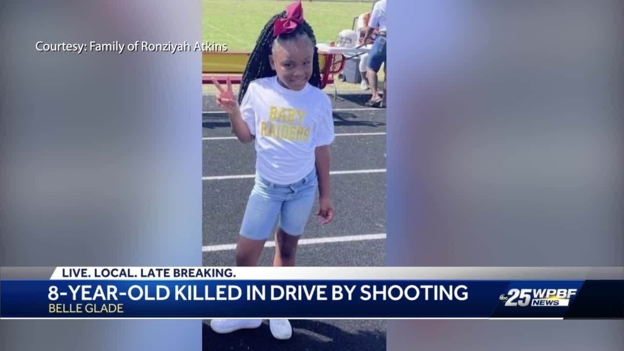 8-year-old girl killed in drive-by shooting in Belle Glade