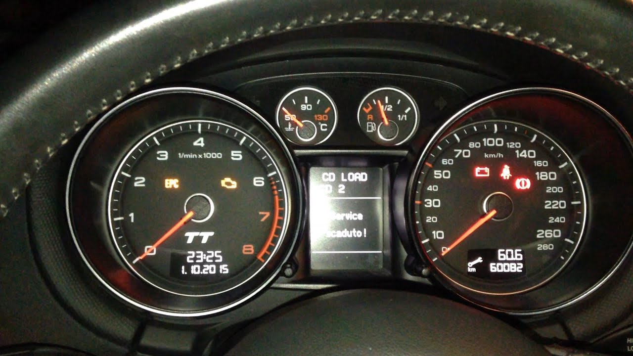 Audi TT - Reset Service Oil  Light