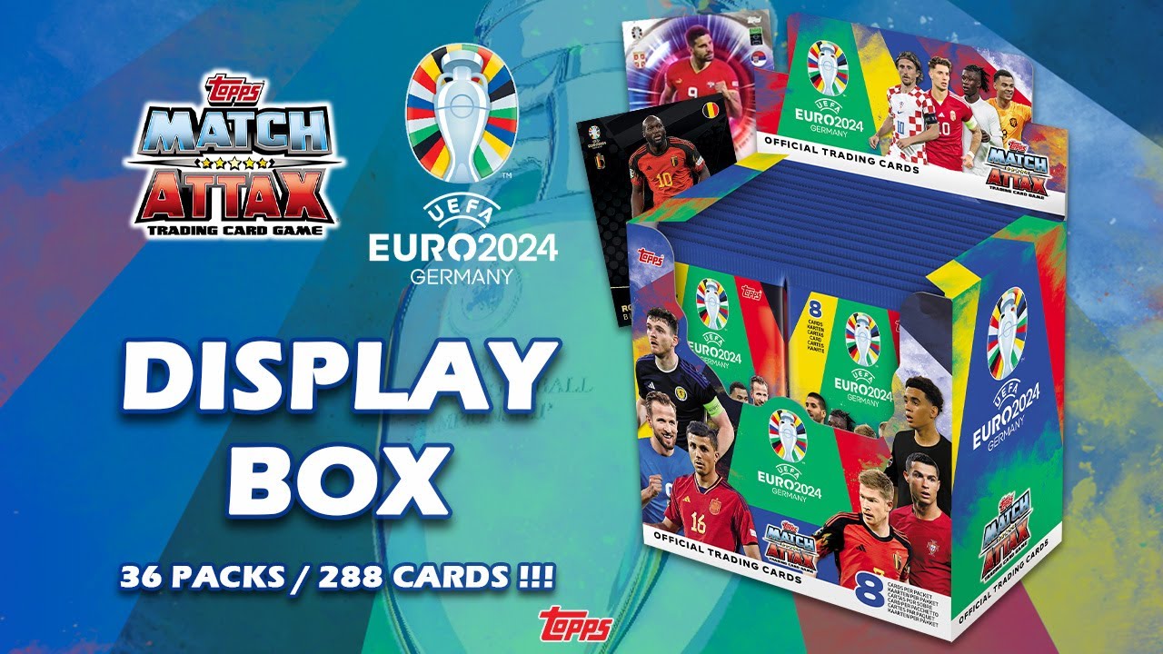 TOPPS UEFA EURO 2024 Match Attax - DISPLAY BOX