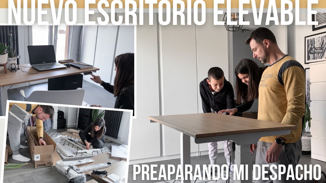 Escritorio ELEVABLE E7 Flexispot | Despacho nórdico IKEA🔨👩🏻‍💻