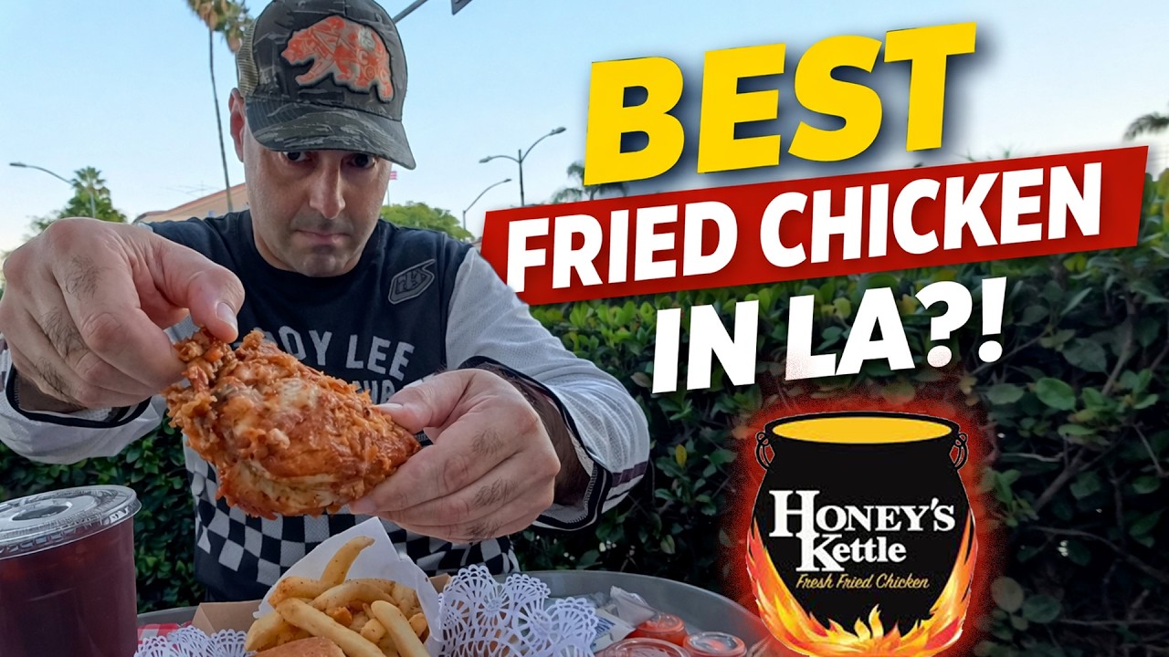 I Rode My Bike to Honey’s Kettle… BEST Fried Chicken I’ve Ever Had?! 🍗🚴‍♂️