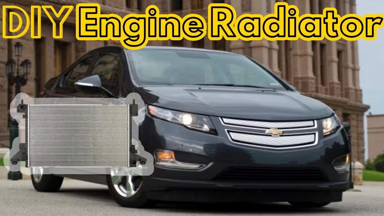 Как заменить основной радиатор двигателя в Chevrolet Volt 2011–2015 годов выпуска