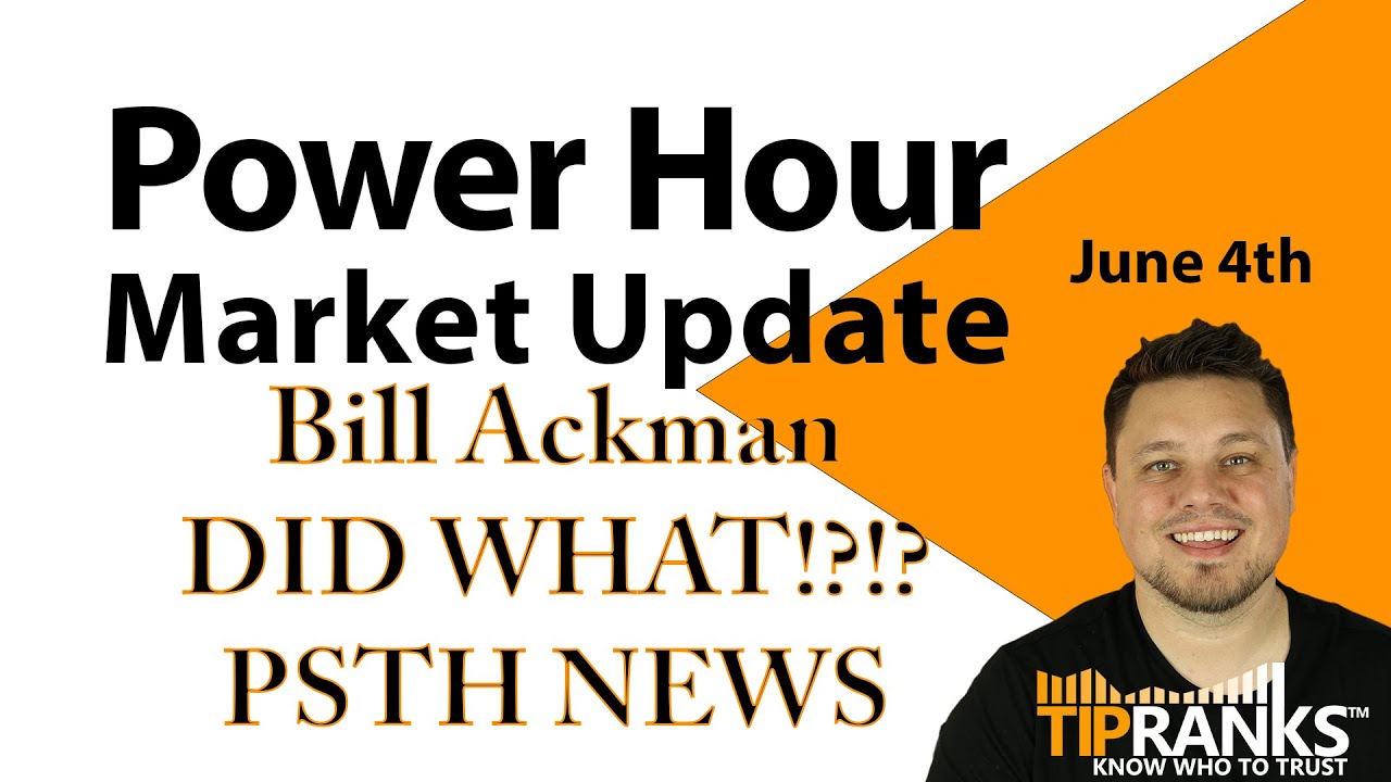 Breaking NEWS!!! PSTH No Reverse Merger!!! Power Hour Market Update | Friday June 4th, 2021