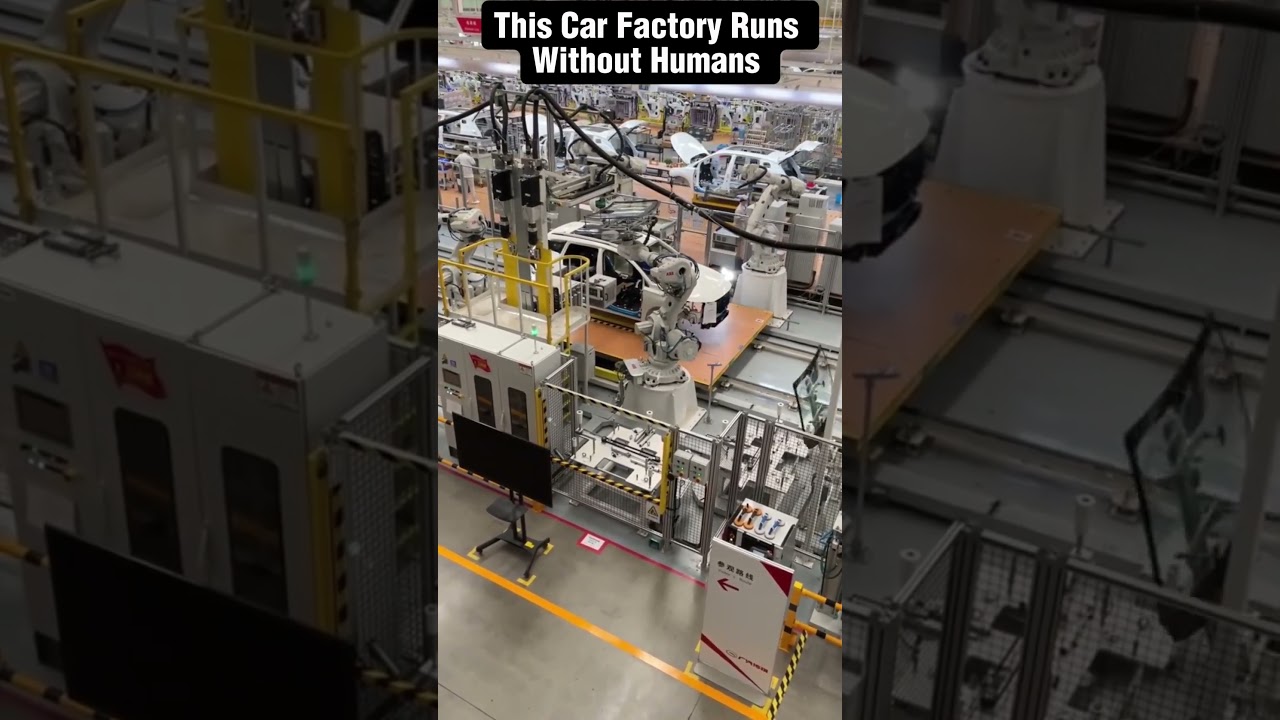 No Humans, Only Robots &ndash; China&rsquo;s Futuristic Car Factory!