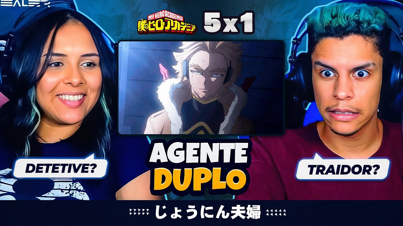 (TREINAMENTO DE HERÓIS 🤩) | BOKU NO HERO 5ªT - EP 01  🇧🇷 | [React em Casal] 🔥