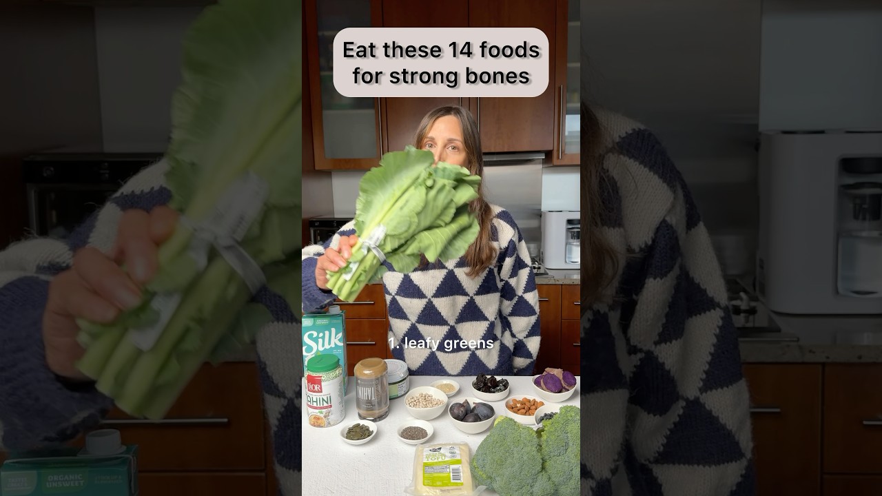 BIULD STRONGER BONES NOW @cookingforpeanuts help prevent or reverse bone loss with these plant foods