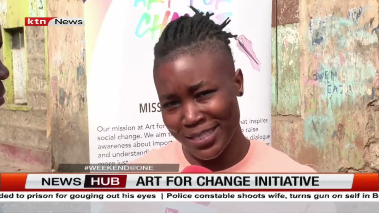 Youth in Huruma Area in Nairobi taught on how they can benefit from their talents