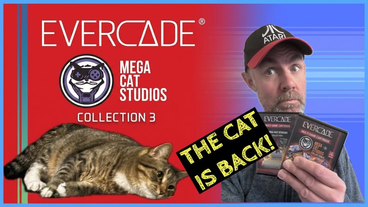 Mega Cat Studios Collection 3 Coming to Evercade ! 