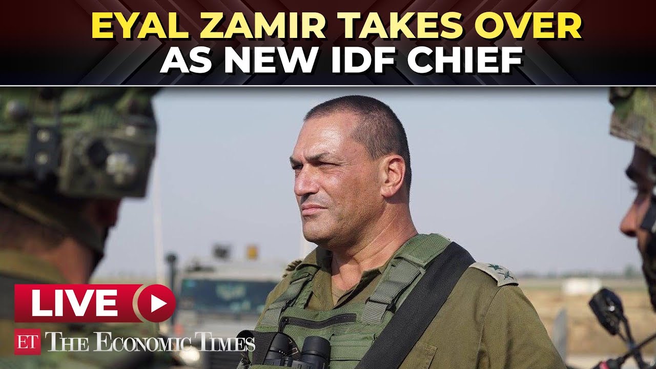 LIVE | Swearing-in ceremony of IDF chief Eyal Zamir who takes over from Lt. Gen Herzi Halevi