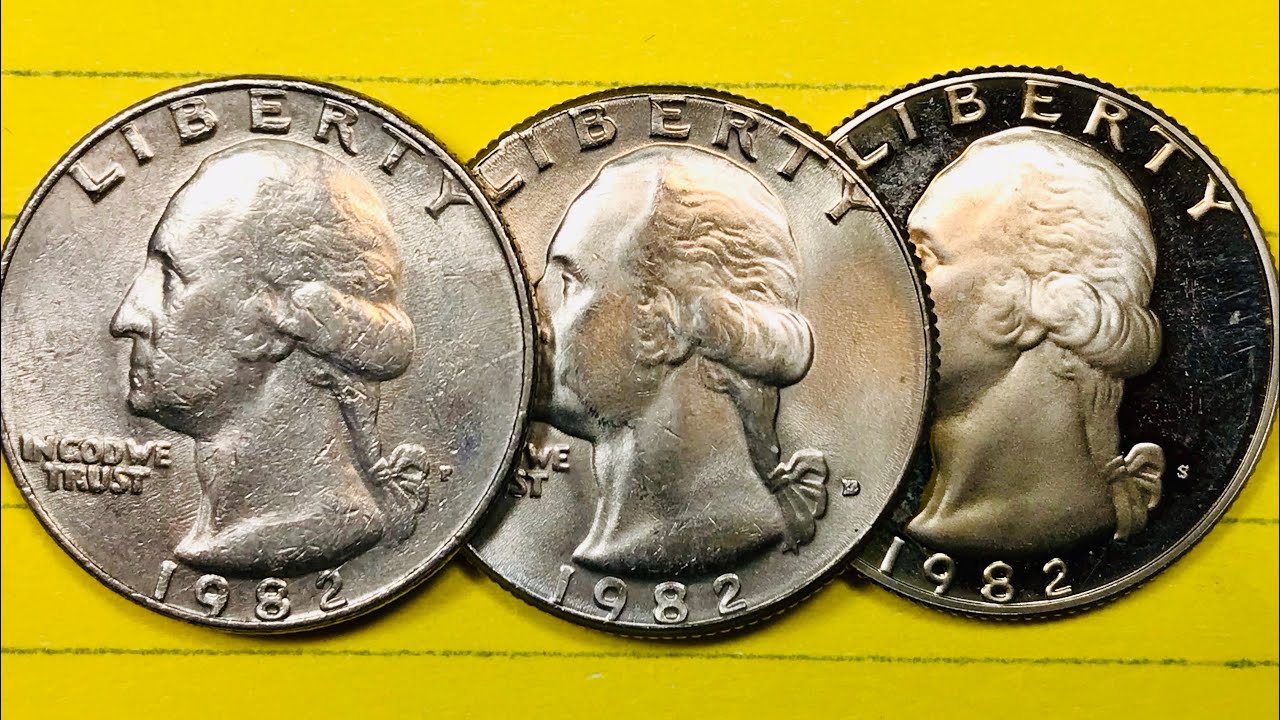 US 1982 Quarters - United States Coins