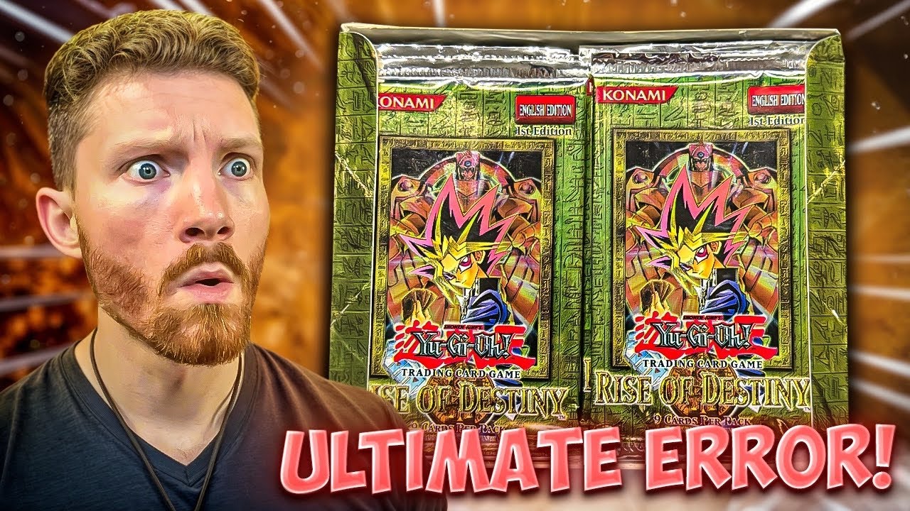 ERROR Distributor Booster Box Opening of Rise of Destiny!