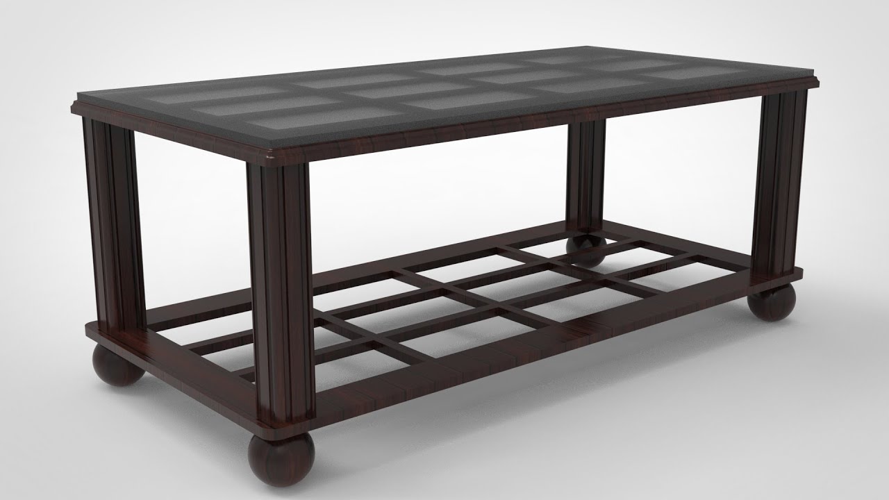 「DESIGN 289」 Industrial Table | Solidworks tutorials
