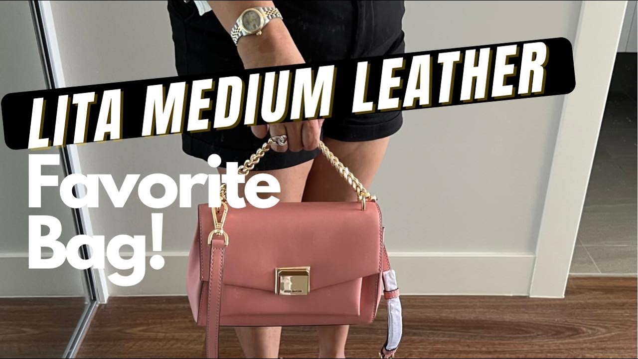 Lita Medium Leather Crossbody Bag | Michael Kors | Favorite Bag