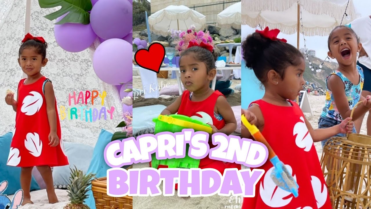 Capri Kobe Bryant 2nd Birthday