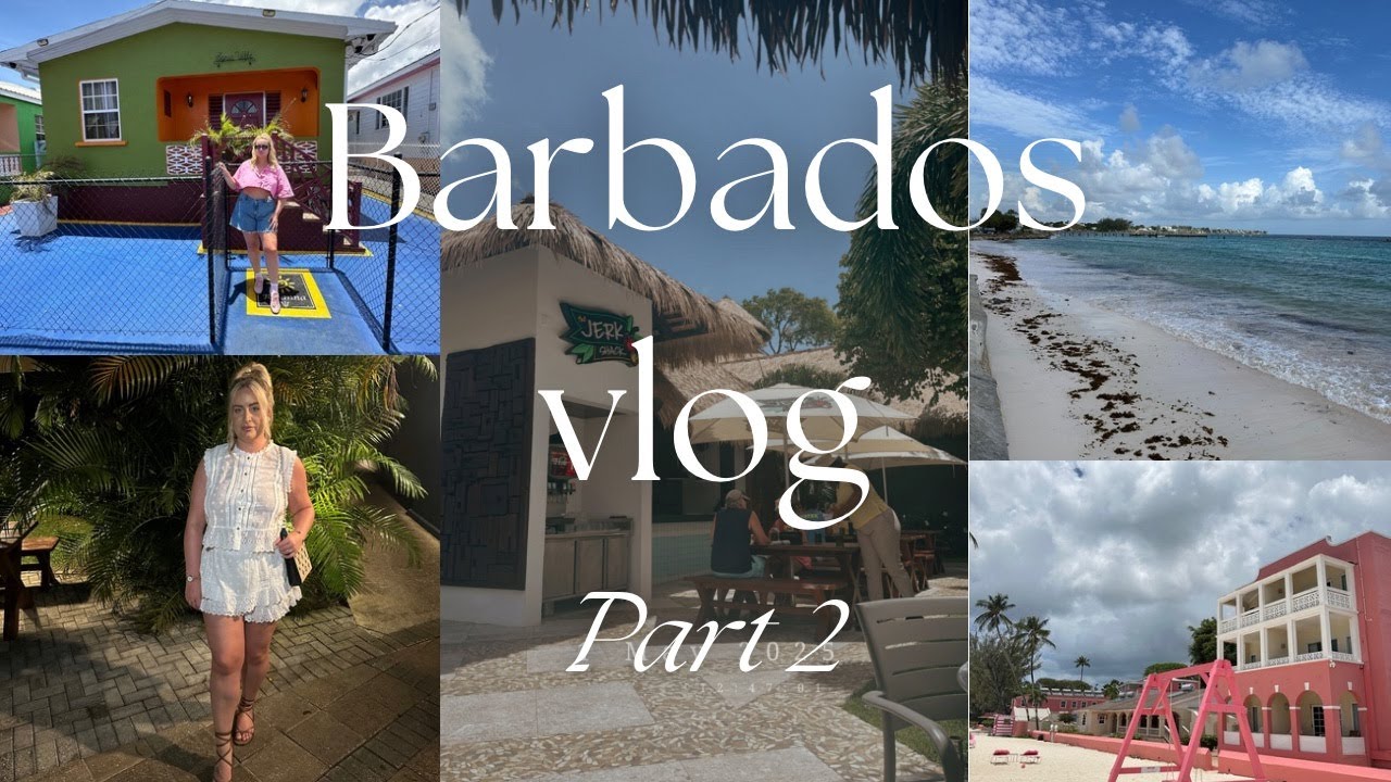 🌴 Barbados Vlog | PART 2 |  Caribbean Getaway! Sandals Royal Barbados 🇧🇧☀️