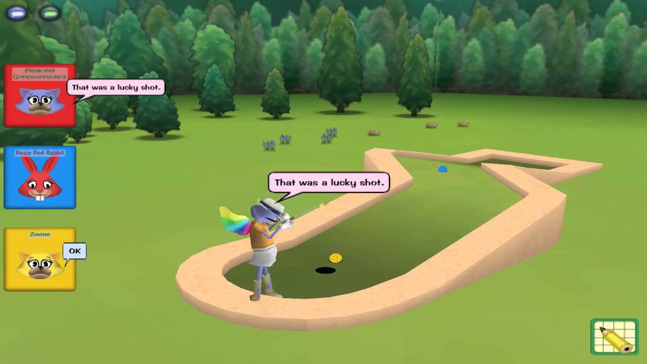 Toontown - Golfing 1: Walk in the Par